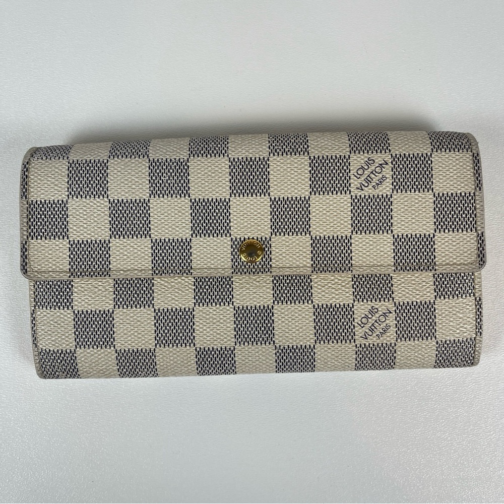 Louis Vuitton Damier Azur wallet AUTHENTIC